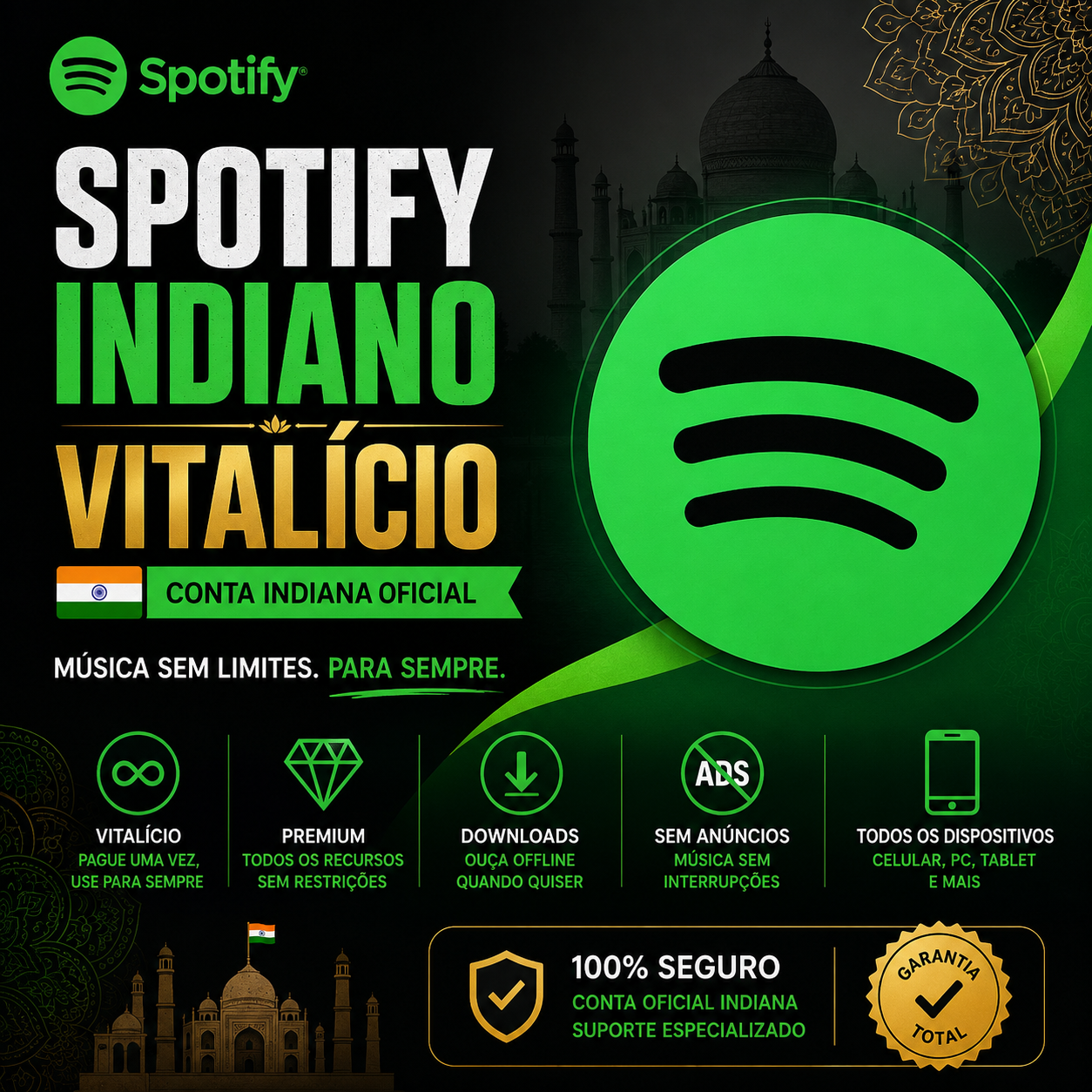 🎵 Spotify Premium v9.0.66.644 – Vitalício para Android