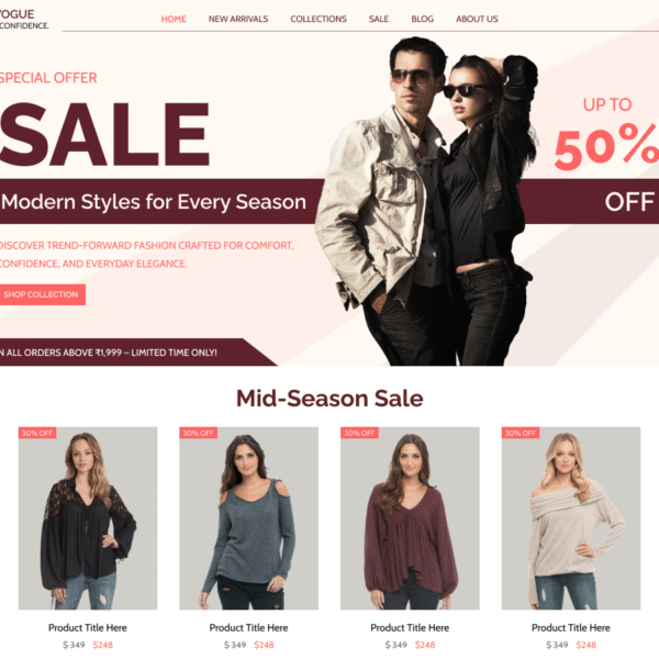 🛍️ Loja Virtual Premium em WordPress – Pronta para Vender!