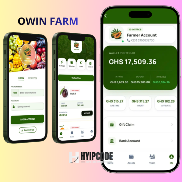 🚀 HYIP System PHP + MySQL | Premium Theme: AI FARMING JOB